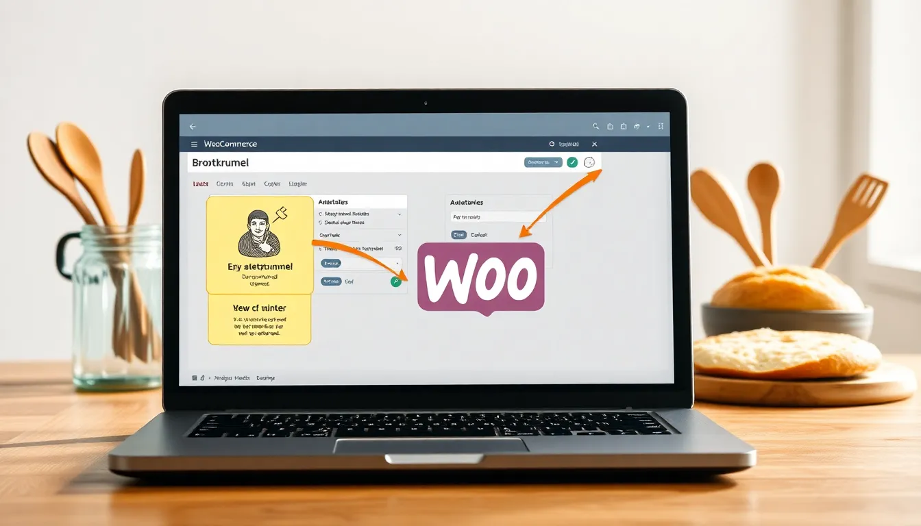 Breadcrumb Navigation visualisiert für WooCommerce