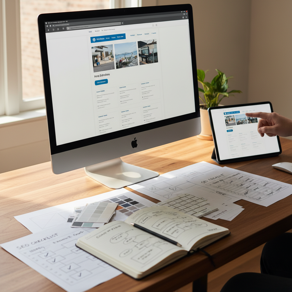 Einseitige WordPress-Website: Komplette Anleitung
